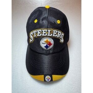 Black Gold Pittsburgh Steelers NFL Logo Cap Hat‎